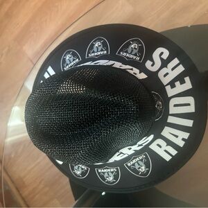 Raiders straw hat
